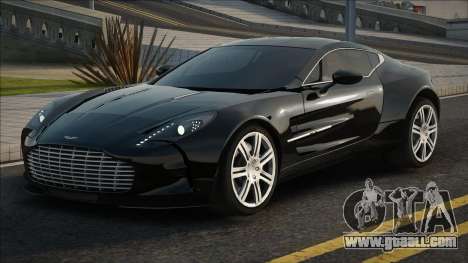 Aston Martin One-77 Blek for GTA San Andreas