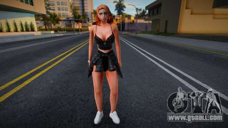 Young girl in the style of CA 14 for GTA San Andreas