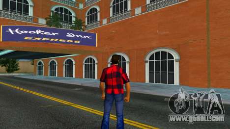 Tommy Vercetti in a flannel shirt for GTA Vice City