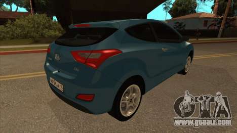 2013 Hyundai i30 3-door hatchback for GTA San Andreas