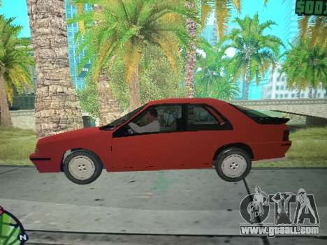 Renault Fuego GTA Max 1989 for GTA San Andreas