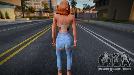 Young girl in the style of CA 20 for GTA San Andreas