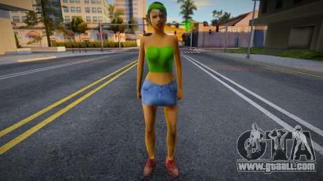 Denise New Outfit for GTA San Andreas