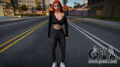 Young girl in the style of CA 18 for GTA San Andreas