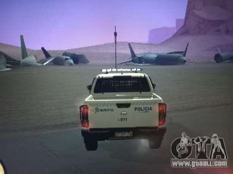 Nissan Frontier Police PBA for GTA San Andreas