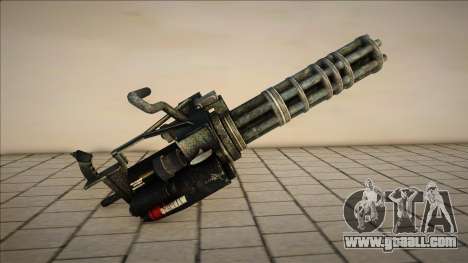 Updated Minigun model for GTA San Andreas