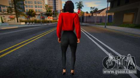 Young girl in the style of SA 3 for GTA San Andreas