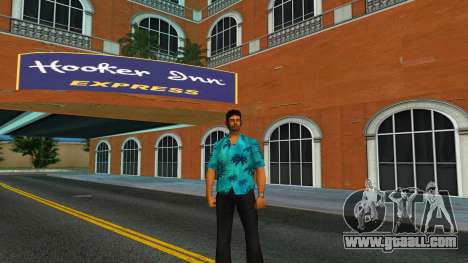 Modern palm shirts for Tommy v4 for GTA Vice City