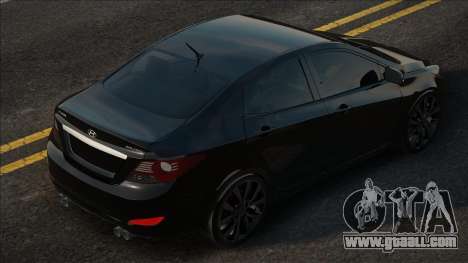 Hyundai Solaris Blek for GTA San Andreas