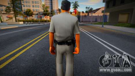 White Officer for GTA San Andreas