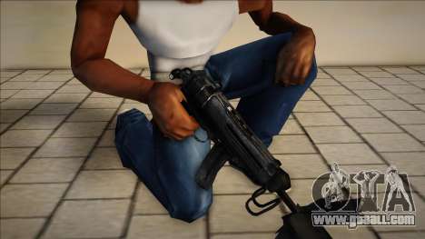 The new TEC9 model for GTA San Andreas