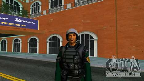 Tommy as Finnish Border Guard SWAT for GTA Vice City