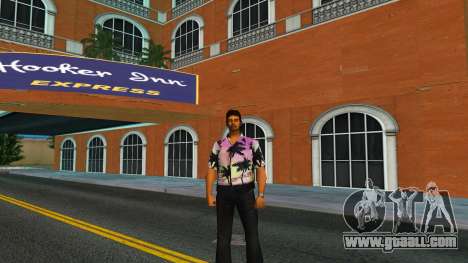 Modern palm shirts for Tommy v5 for GTA Vice City