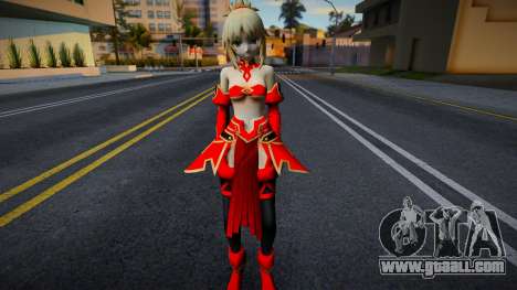 [Fate: Grand Order] Mordred Pendragon for GTA San Andreas