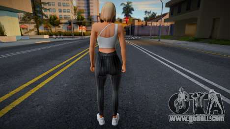 Young girl in the style of CA 5 for GTA San Andreas