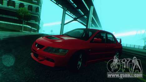 Mitsubishi Lancer Evolution IX FQ-360 2007 for GTA San Andreas