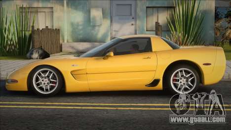 Chevrolet Corvette C5 Yellow for GTA San Andreas