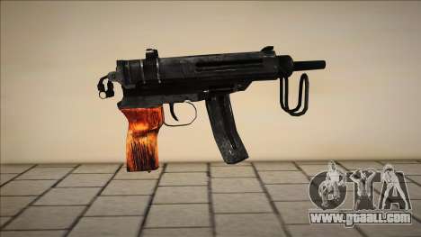 The new TEC9 model for GTA San Andreas