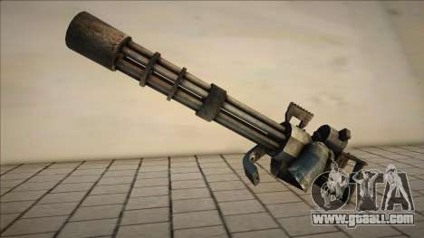 Minigun from MW for GTA San Andreas