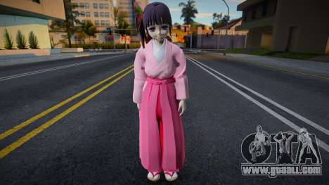 Kanao Tsuyuri Kimono Demon Slayer for GTA San Andreas