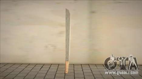 Updated Katana model for GTA San Andreas