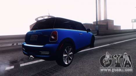 Mini Cooper S 2011 for GTA San Andreas