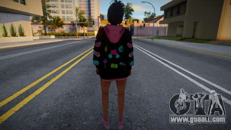 Young girl in the style of SA 1 for GTA San Andreas