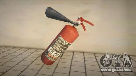 Updated fire extinguisher model for GTA San Andreas