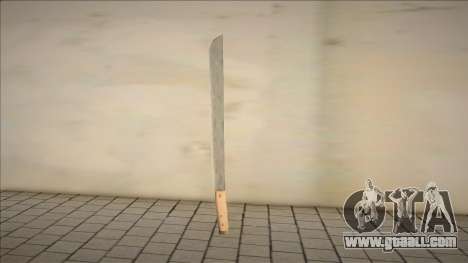 Updated Katana model for GTA San Andreas