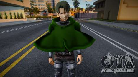 Levi Ackerman Season 4 Shingeki no Kyojin for GTA San Andreas