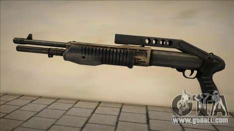 Combat Shotgun Chrome for GTA San Andreas