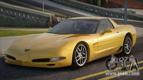 Chevrolet Corvette C5 Yellow for GTA San Andreas