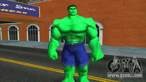 Accurate Size Hulk From Hulk 2003 Game for GTA Vice City