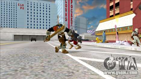 Wolf from Super Smash Bros Melee for GTA San Andreas