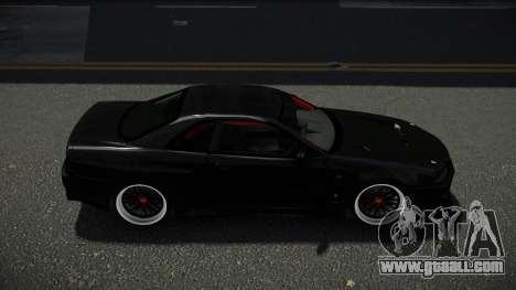 Nissan Skyline R34 VZX for GTA 4