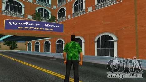 Modern palm shirts for Tommy v3 for GTA Vice City