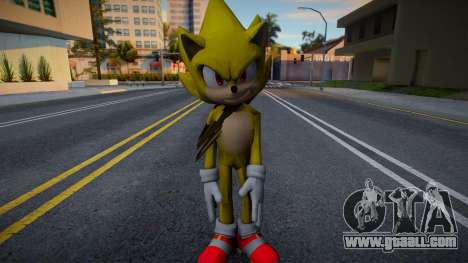 Super Sonic (Sonic Movie) Skin for GTA San Andreas