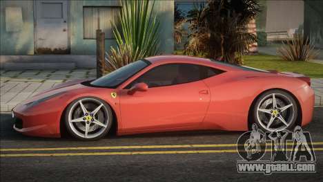 2010 Ferrari 458 Italia Red for GTA San Andreas