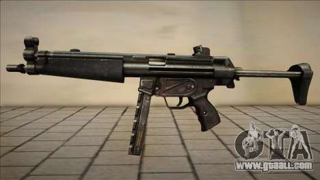 Mp5 Chrome for GTA San Andreas