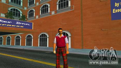 Claude from GTA 3 [Player4] for GTA Vice City