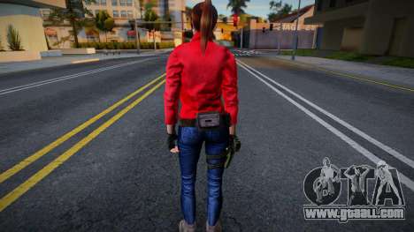 Claire Redfield [RE2 Remake Style] for GTA San Andreas