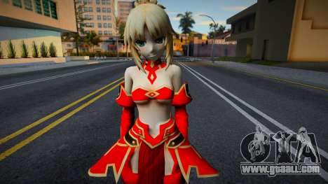 [Fate: Grand Order] Mordred Pendragon for GTA San Andreas