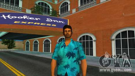 Modern palm shirts for Tommy v4 for GTA Vice City