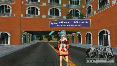 TDA Red Kimono Miku for GTA Vice City