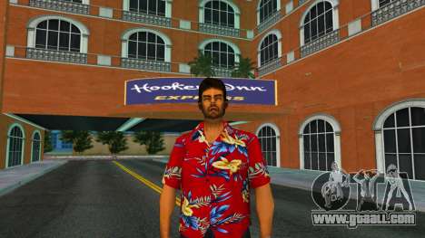 Modern palm shirts for Tommy v1 for GTA Vice City