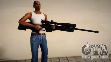 Sniper Rifle Chrome for GTA San Andreas