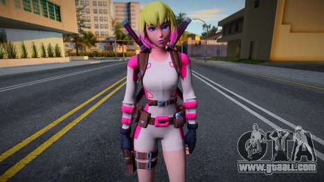 Fortnite GwenPool v1 for GTA San Andreas