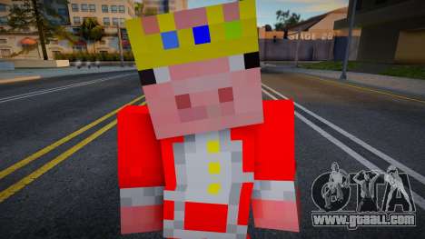 Bashurverse Technoblade (YouTubers) Minecraft for GTA San Andreas