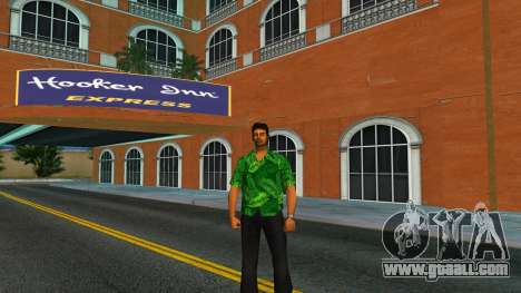 Modern palm shirts for Tommy v3 for GTA Vice City