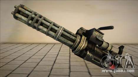 Updated Minigun model for GTA San Andreas